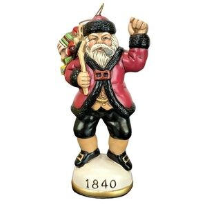 Vtg '93 Christmas Reproductions Memories of Santa Collection Santa Ornament 1840